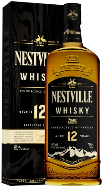 Nestville whisky, 12 years old