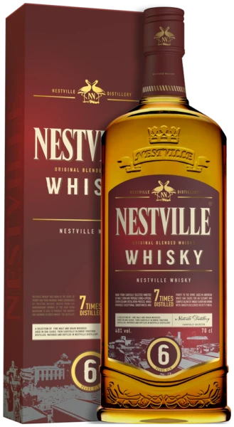 Nestville whisky, 6 years old